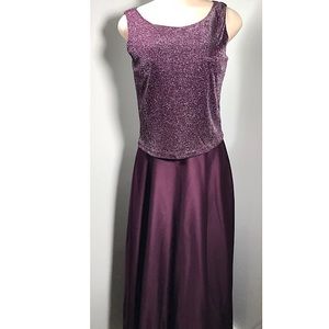 ARIANNA by RACHEL KAYE Sz 6  Purple Formal Dress